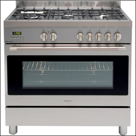 Euro Appliances Efs900Ldx 90Cm Freestanding Dual Fuel Oven/Stove Stoves