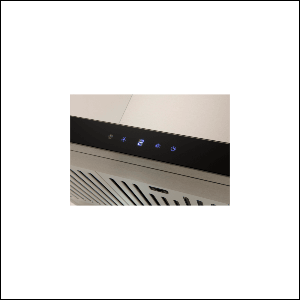 Euro Appliances Eic90Bgr 90Cm Island Canopy Rangehood - Special Order