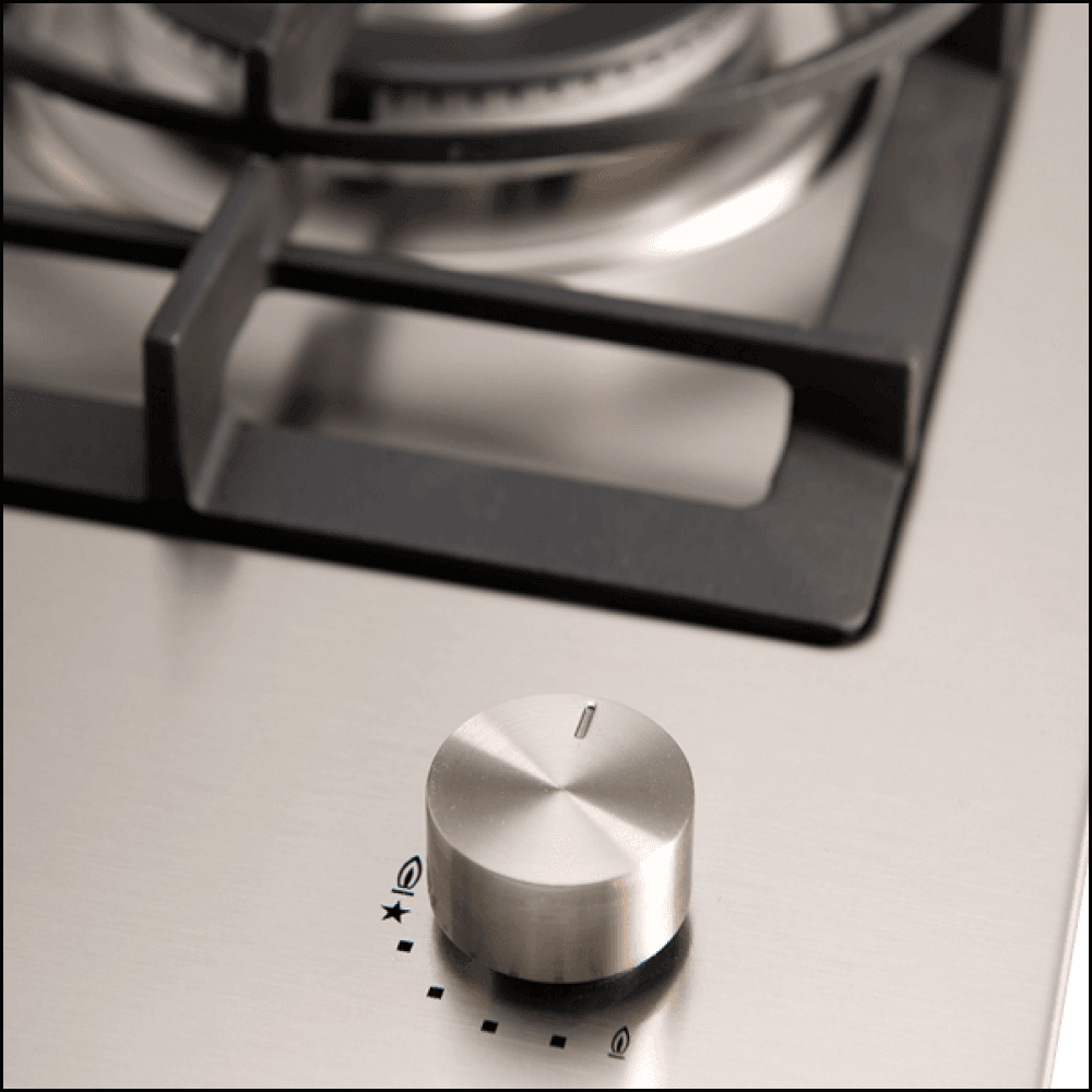 Euro Appliances Emjg30Wsx 30Cm Domino Wok Natural Gas Cooktop