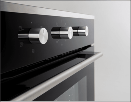 Euro Appliances Eo604Sx Black Glass Electric Oven Oven
