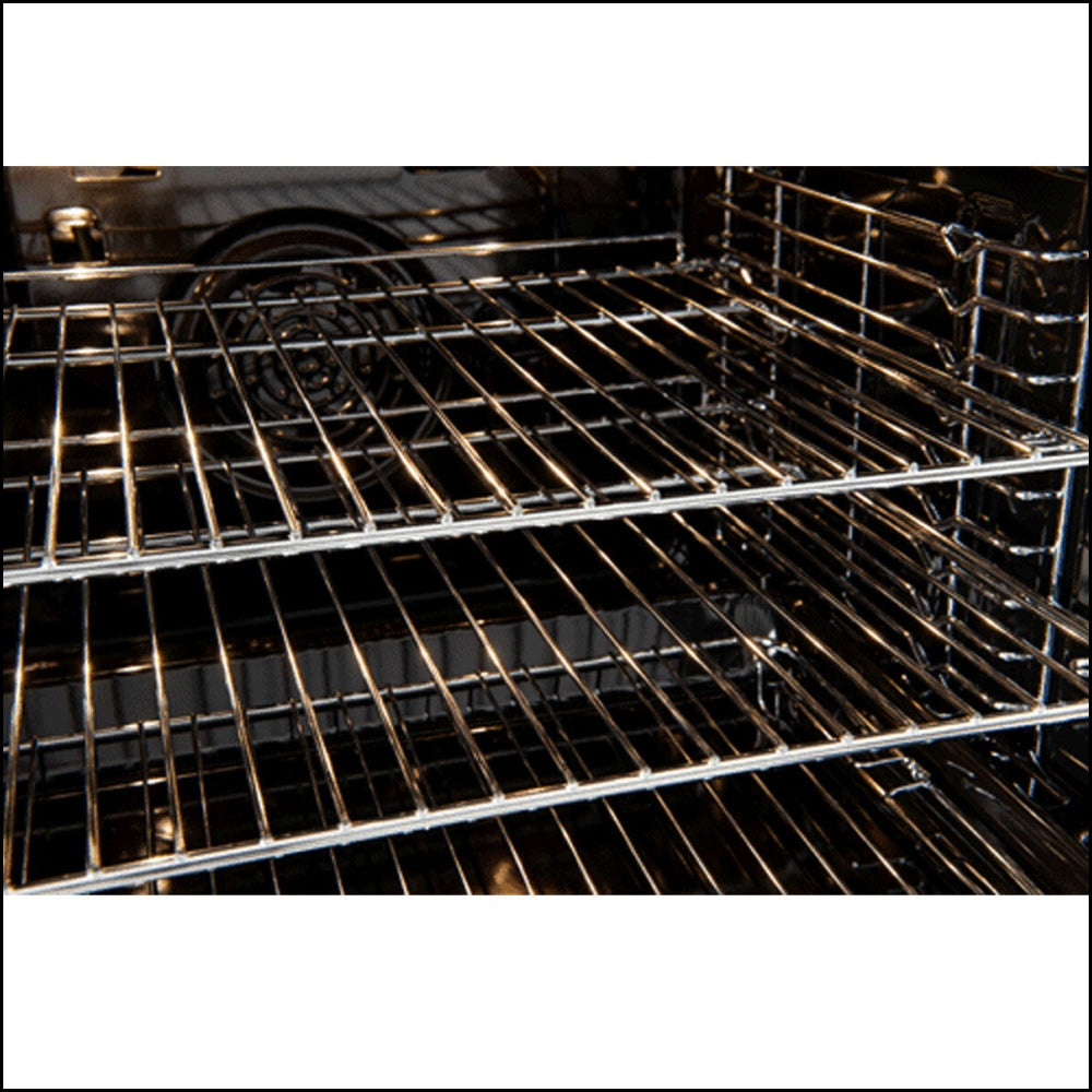 Euro Appliances Eo604Sx Black Glass Electric Oven Oven