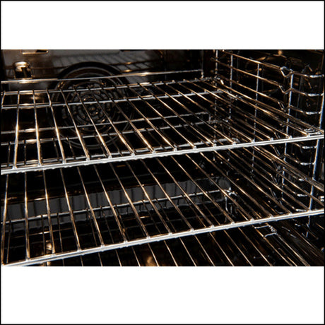 Euro Appliances Eo604Sx Black Glass Electric Oven Oven