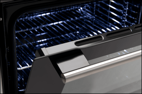 Euro Appliances Eo605Sx 60Cm Black & Stainless Steel Electric Oven Oven