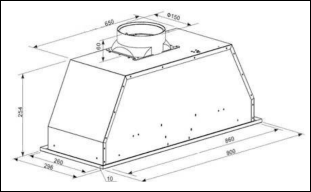 Euro Appliances Ep900Ums2 900Mm Stainless Steel Undermount Rangehood Rangehoods