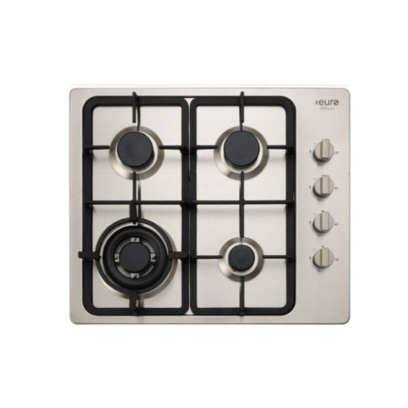 Euro Appliances EV3WCTSFD Stainless Steel Gas Cooktop SA Appliance Warehouse
