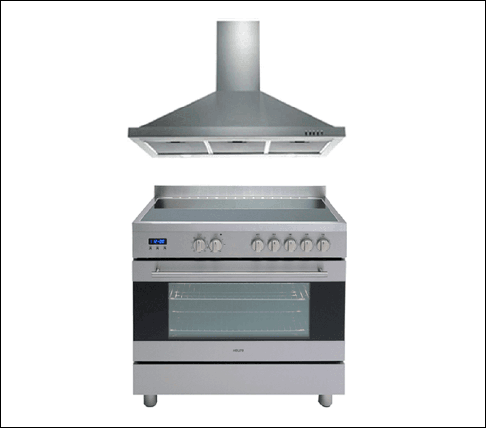 Euro Appliances Freestanding 90cm Stove Pack No. 10 SA Appliance