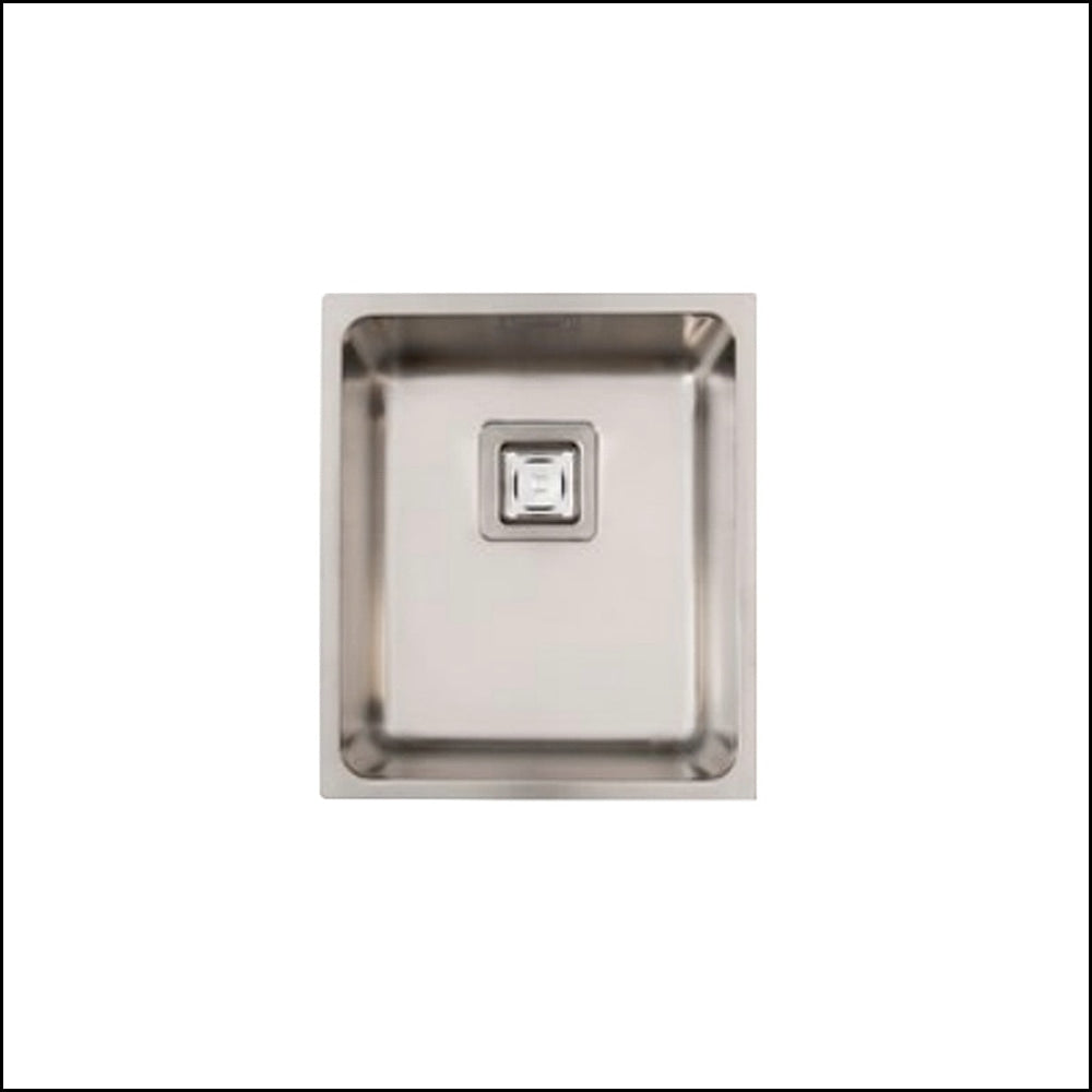 Euro Appliances Ms096S Single Bowl Stainless Steel Undermount Sink Kitchen Sinks