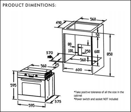 Euro Appliances Oven And Cooktop Undermount Rangehood No. 70 Packages