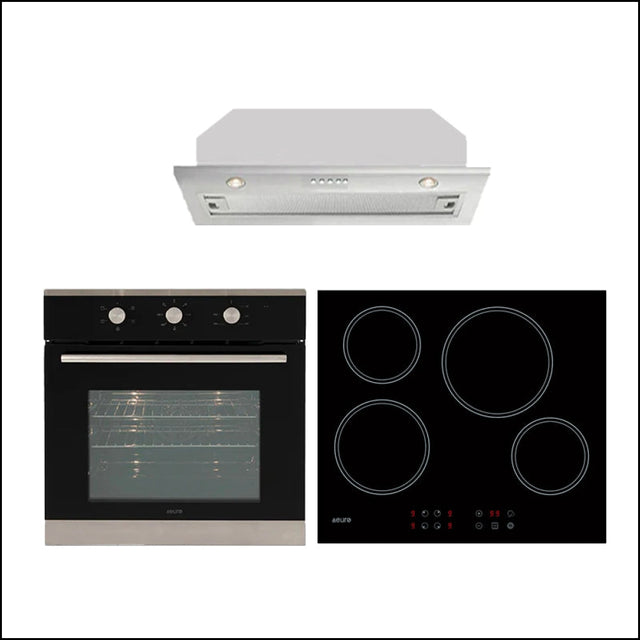 Euro Appliances Oven And Cooktop Undermount Rangehood No. 70 Packages