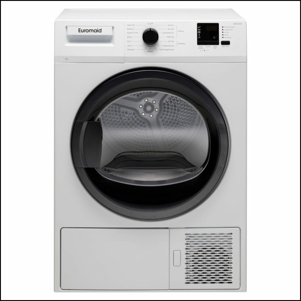 Euromaid Ehpd700W 7Kg Heat Pump Dryer Dryers