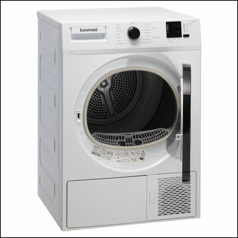 Euromaid Ehpd700W 7Kg Heat Pump Dryer Dryers