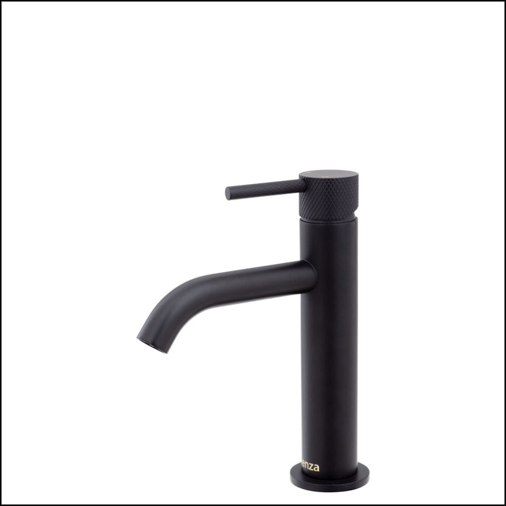 Fienza 231103B Axle Matte Black Mixer Basin Mixers