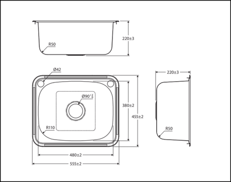 Fienza 35L Classic Laundry Sink 68201 - Special Order Insert Sinks