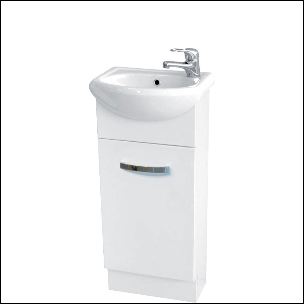 Fienza Antonio 40Akw 400Mm White Vanity Solid Door - Special Order Units