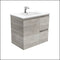 Fienza Dolce Edge Tcl75Xr Industrial 750Mm Wall Hung Vanity Right Drawers - Special Order Units
