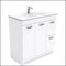 Fienza Dolce Tcl90Nkwr 900Mm White Vanity With Kicker Right Hand Drawer - Special Order Units