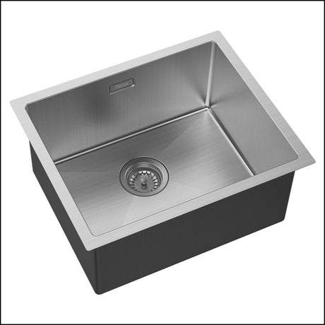Fienza Hana 68500 39L Stainless Steel Laundry Sink With Overflow Insert Sinks