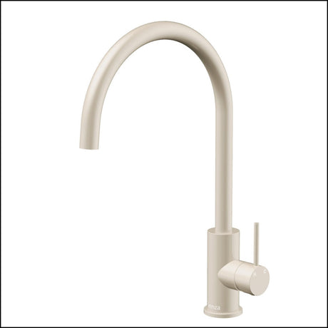 Fienza Kaya 228105W Warm White Gloss Mixer Tap Kitchen Taps
