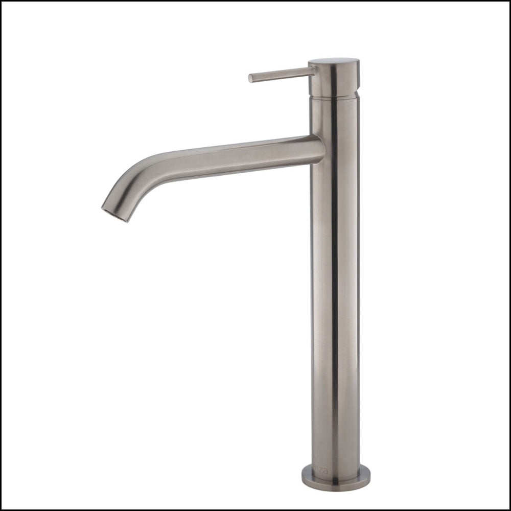 Fienza Kaya 228107Bn Brushed Nickel Tall Basin Mixer Mixers