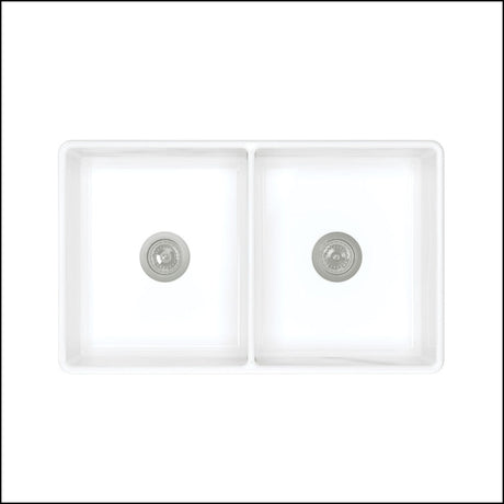 Fienza Winston 68702 Double Butler Sink White 838X483X254Mm - Special Order Kitchen Sinks