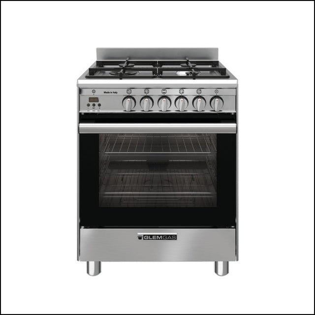Glem Gb664Gg 60Cm Stainless Steel Italian Made Gas Stove