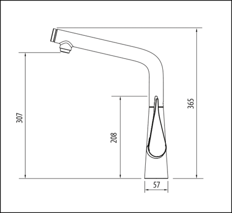 Hansgrohe 14883003 Metris Select 320 Right Angle Kitchen Mixer Tap Taps