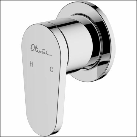 Oliveri Lon097500Cr London Chrome Wall Mixer Bathroom Mixers