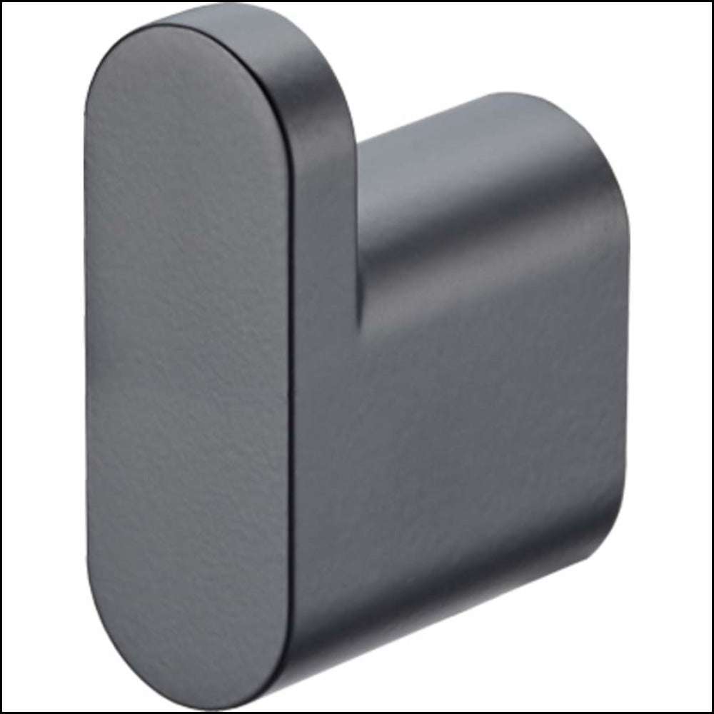 Oliveri Ma854-C3Mb Madrid Matte Black Robe Hook Bathroom Accessories