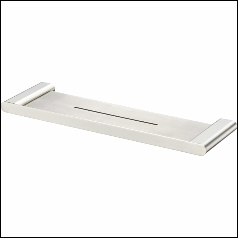 Oliveri Ma891A07Bn Madrid Brushed Nickel Metal Shelf 420Mm Bathroom Accessories