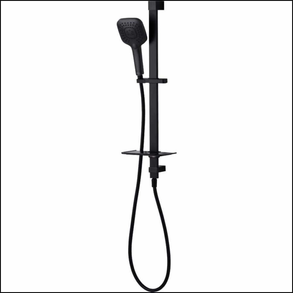 Oliveri Monaco Mo168013Mb Matte Black Hand Shower With Rail - Special Order Showers