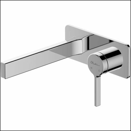 Oliveri St095500Cr Stockholm Chrome Wall Mixer Set Bathroom Mixers