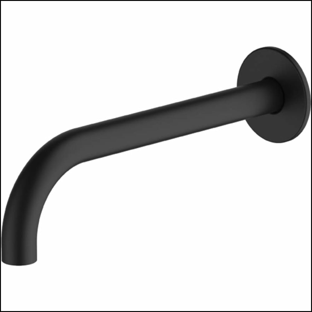 Oliveri Ve105206Mb Venice Matte Black Curved Wall Spout Spouts