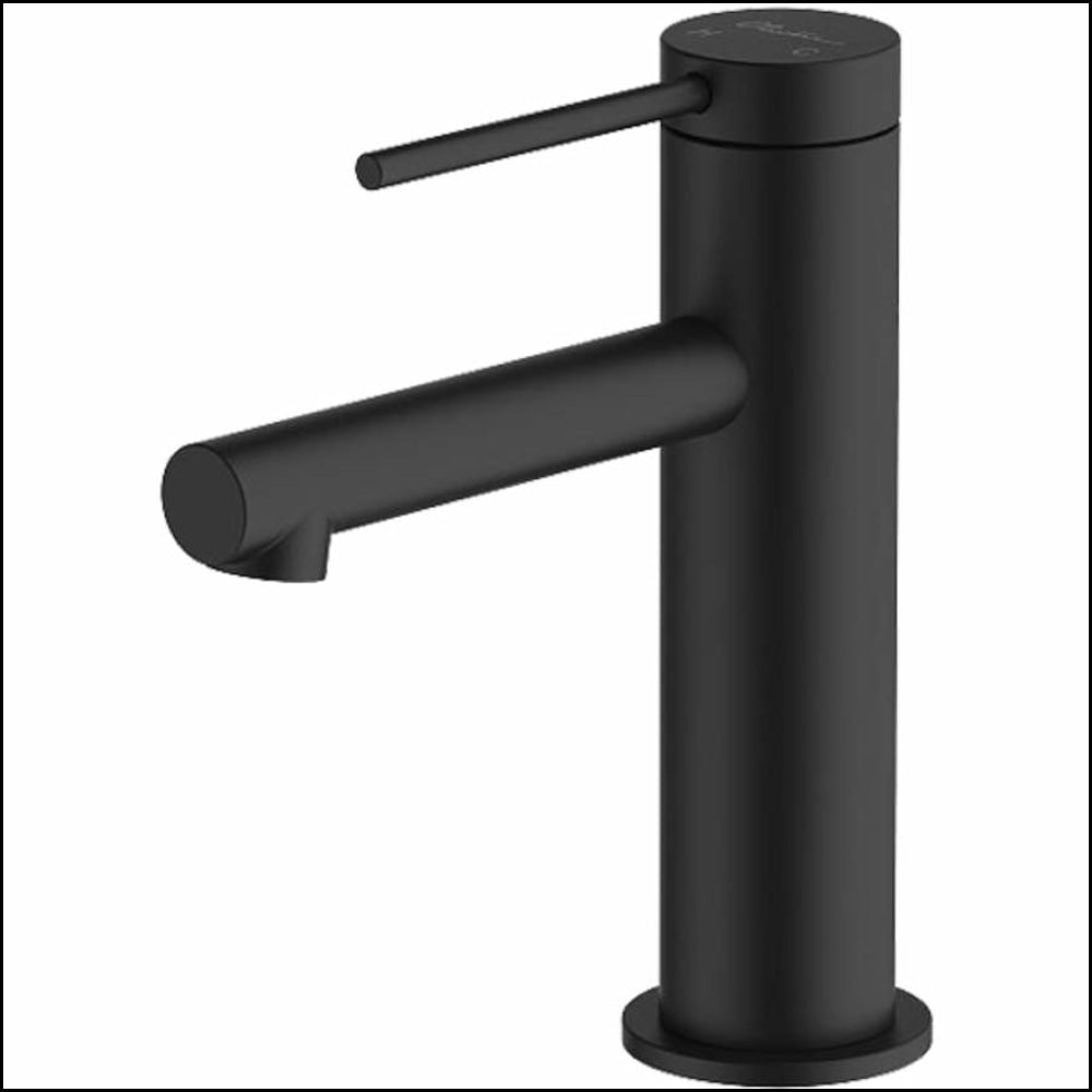 Oliveri Venice Ve106506Mb Matte Black Straight Basin Mixer Mixers