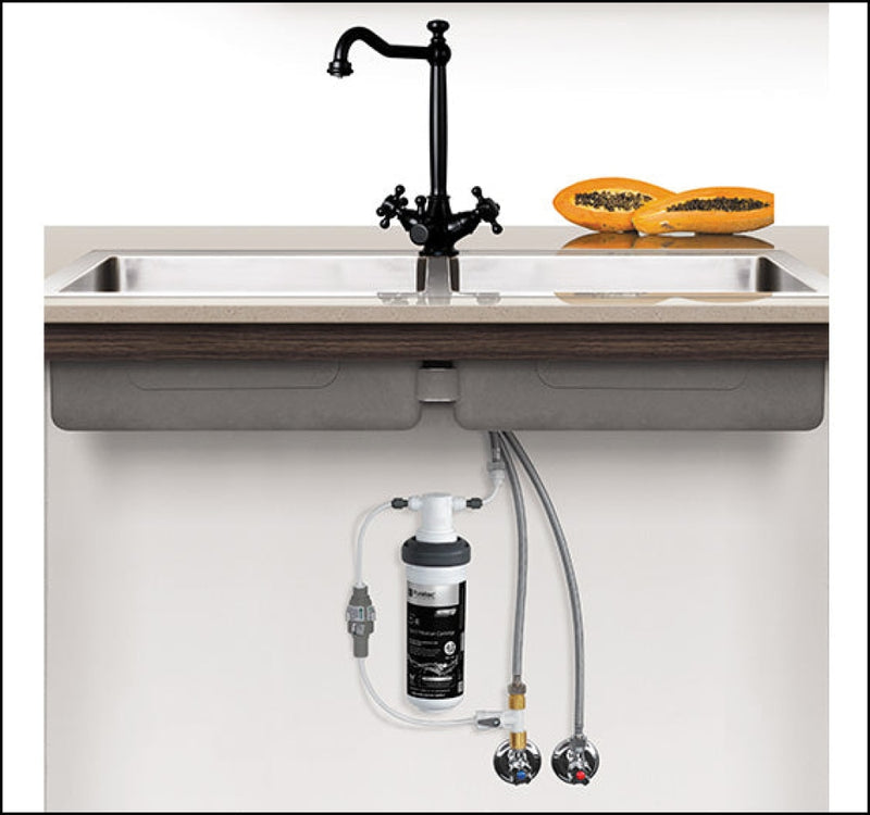 Puretec Z1-Bl3 Tripla Black Series Hot And Cold Mixer Tap With Filter System - Special Order 3 In 1