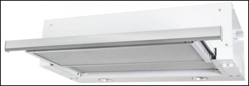 Robinhood Rles61Ss-Wh 60Cm Slide Out Undercupboard Rangehood