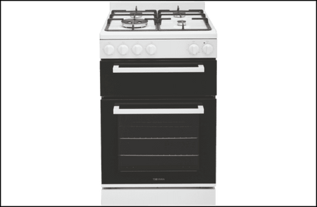 Technika Tfs54Fc-Dgw 54Cm White Gas Upright Cooker Stove