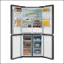Teka T4Df545Bx 545L Four Door Dark Stainless Steel Refrigerator - Clearance Stock Fridges French