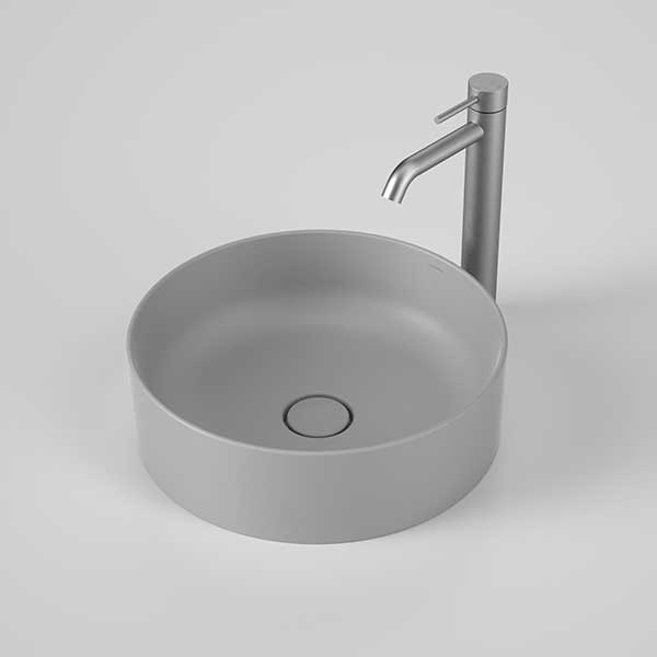 Caroma Liano II 400mm Round Above Counter Basin – Matte Grey 852500MGR