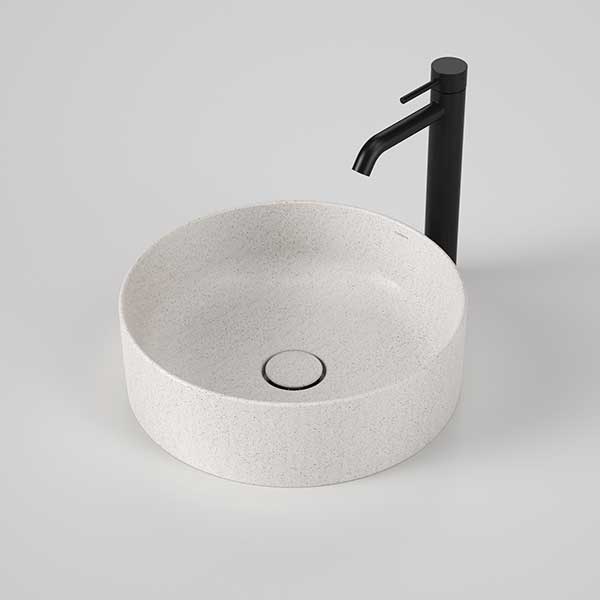 Caroma Liano II 400mm Round Above Counter Basin – Matte Speckled 852500MS