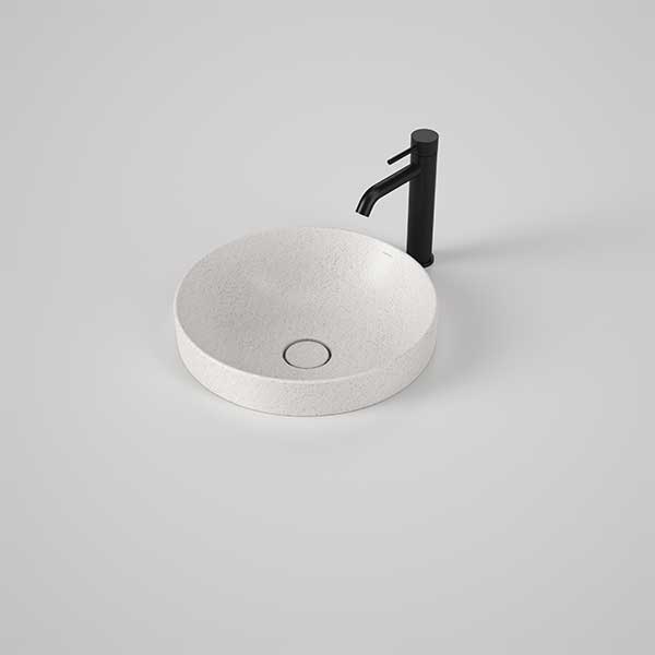Caroma Liano II 400mm Round Inset Basin – Matte Speckled 852400MS