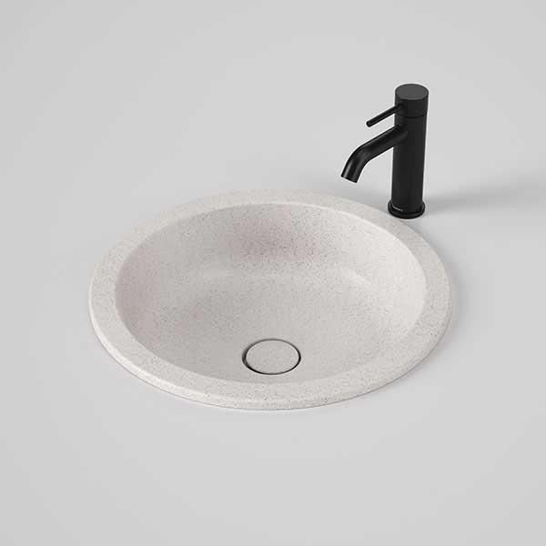 Caroma Liano II 440mm Round Under/Over Counter Basin – Matte Speckled 852600MS