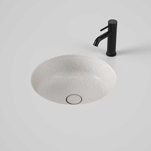 Caroma Liano II 440mm Round Under/Over Counter Basin – Matte Speckled 852600MS