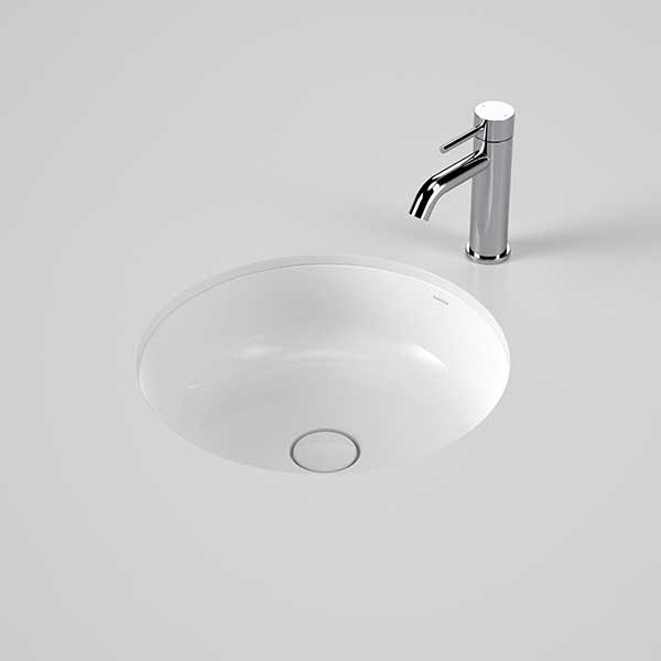 Caroma Liano II 440mm Round Under/Over Counter Basin – White 852600W
