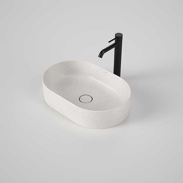 Caroma Liano II 530mm Pill Above Counter Basin Matte Speckled 852800MS