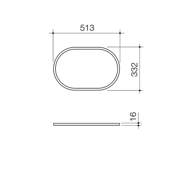 Caroma Liano II 530mm Pill Above Counter Basin Matte Speckled 852800MS