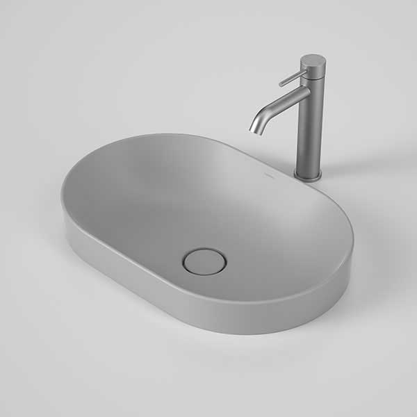 Caroma Liano II 530mm Pill Inset Basin – Matte Grey 852700MGR