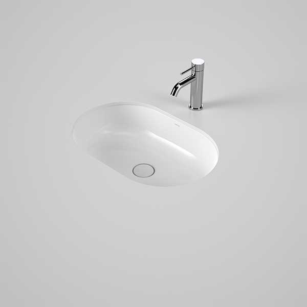 Caroma Liano II 580mm Pill Under/Over Counter Basin – White 852900W