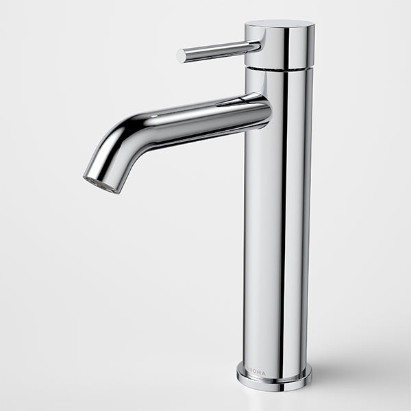 Caroma Liano II Lead Free Mid Tower Basin Mixer, Chrome 96342C6AF