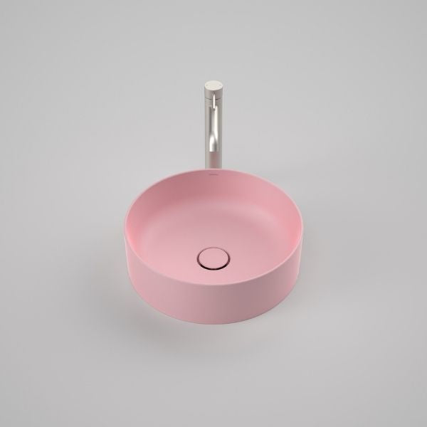 Caroma Liano II 400mm Round Above Counter Basin – Matte Pink 852500MP