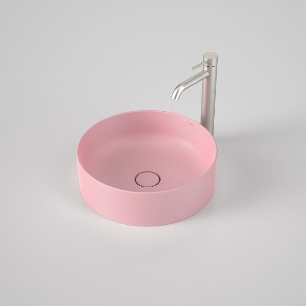 Caroma Liano II 400mm Round Above Counter Basin – Matte Pink 852500MP